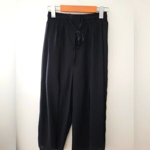 Flowy wide leg black pants Size Medium